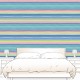 Elle Mutlicoloured Striped Wallpaper