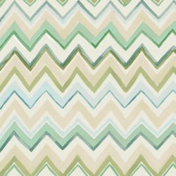 Zig Zag Multicoloured Pink Wallpaper