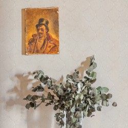 Hemingway Light Grey Wallpaper
