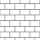 Beaux Arts 2 Brick Tile White