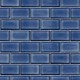 Beaux Arts 2 Brick Tile Light Blue