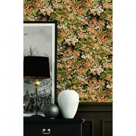 Beaux Arts 2 Floral Black