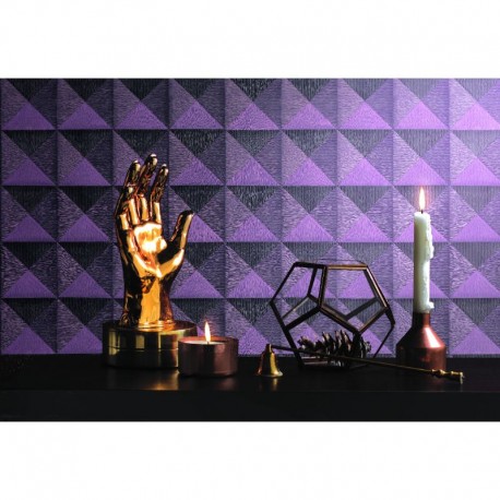 Beaux Arts 2 Diamond 3D Effect Purple