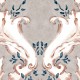 Ornamental Alga Turquoise Damask