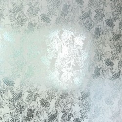 Hothouse Silver and Jade Green Wallpaper