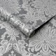 Vogue Taupe Grey Damask