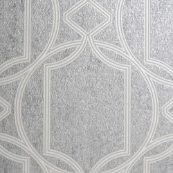 Deco Geo Soft Grey Trellis