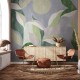 Bahir Dar Beige Wall Mural