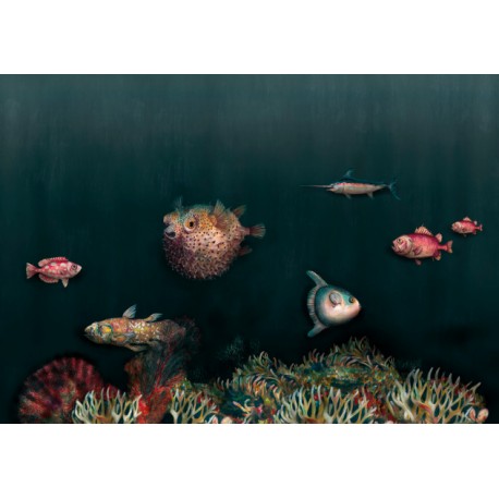 Deep Ocean Mediterranean Wall Mural