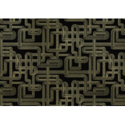 Gatsby Metallic Black Mural