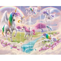  Magical Unicorn Wall Mural 