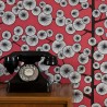 Cotton Tree Red Wallpaper