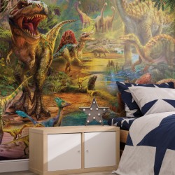 Walltastic Dinosaur Kingdom Mural