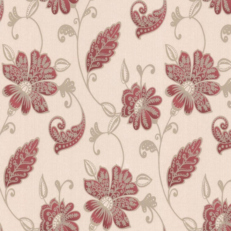 Red Wallpaper | Classic Wallpaper | Juliet Wallpaper Direct