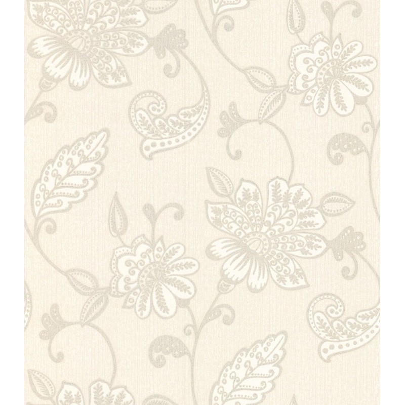 White Wallpaper | Classic Wallpaper | Juliet Wallpaper Direct