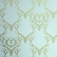 Deer Damask Wallpaper