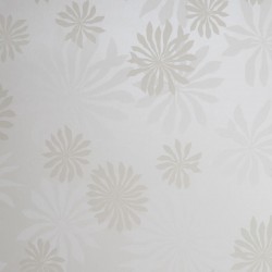 Fleur White Wallpaper
