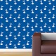 Eros White on Blue Wallpaper