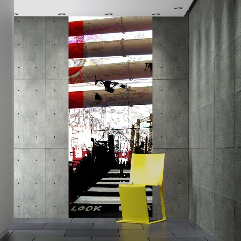 Industrial Landscape Wall Mural | Digital Wall Mural