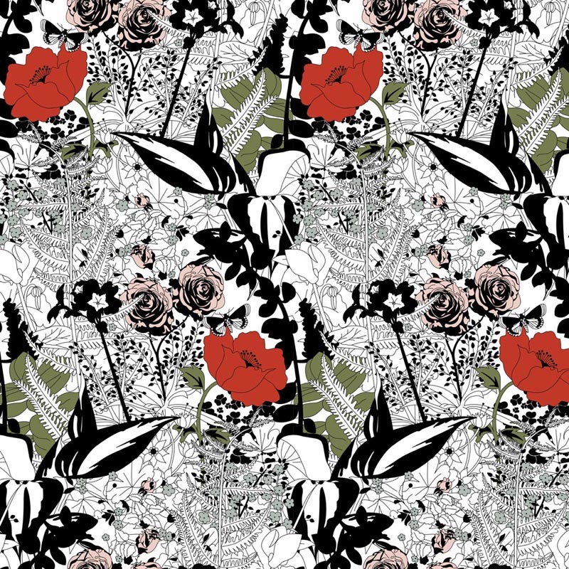 English Garden Colour Wallpaper Dupenny Wallpaper Buy Wallpaper