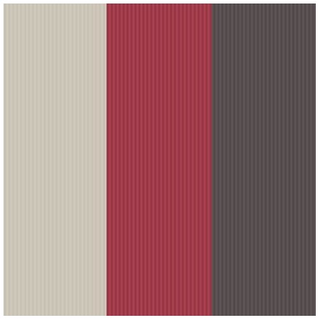 Stria Red & Chocolate Wallpaper