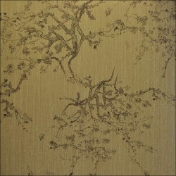 Kyoto Grey Bronze Wallpaper