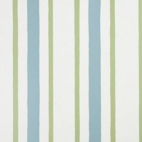 Cherokee Green Stripes Wallpaper