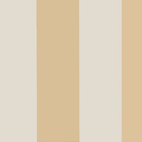 Sol Caramel & Beige Stripe Wallpaper