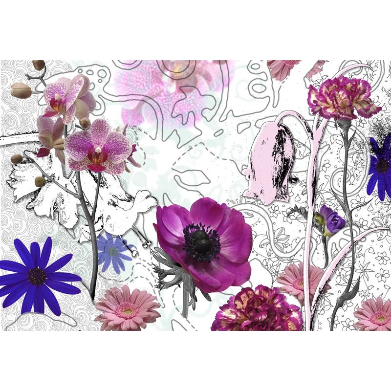 Purple Wall Mural Komar Wall Mural Wall Murals Direct Online
