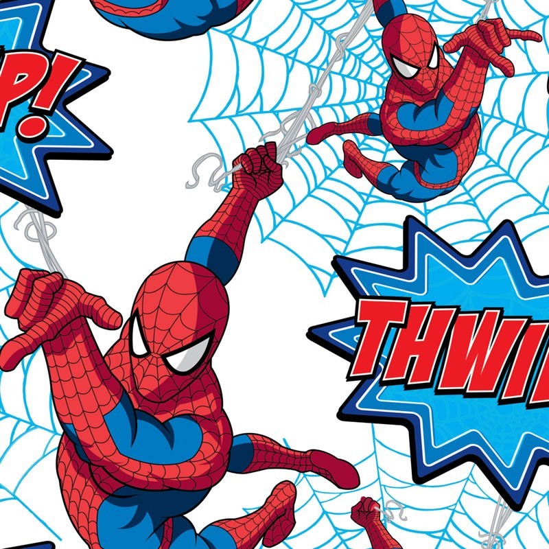 SpiderMan Thwip Red Kids Wallpaper, Red Wallpaper, Kids Wallpaper