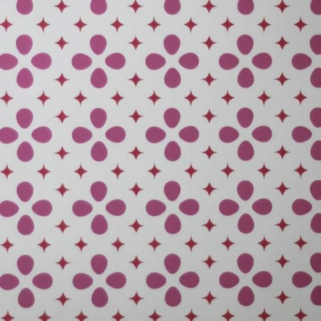 Stars Fuchsia Wallpaper