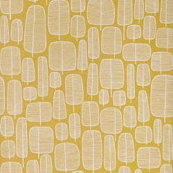 Little Trees Yellow Wallpaper