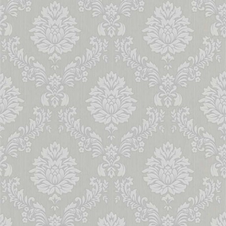 Costello Grey & White Wallpaper