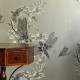 Dragonfly Pewter Wallpaper