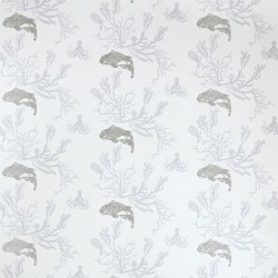 Coral Grey Wallpaper