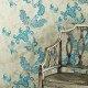 Paisley Turquoise Wallpaper