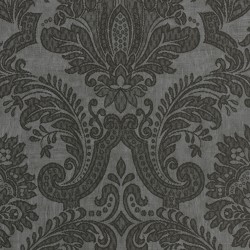 Equus Black on Dark Grey Wallpaper