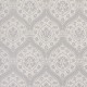 Otoman Silver on Ivory Cream Wallpaper