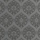 Otoman Silver & Black Wallpaper
