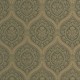 Otoman Golden Bronze on Dark Green Wallpaper