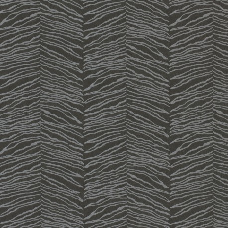 Esqueje Zebra Black & Silver Wallpaper