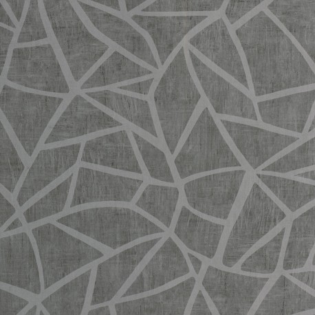 Trenkadis Silver & Graphite Grey Wallpaper