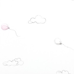 Balloons Pink Wallpaper